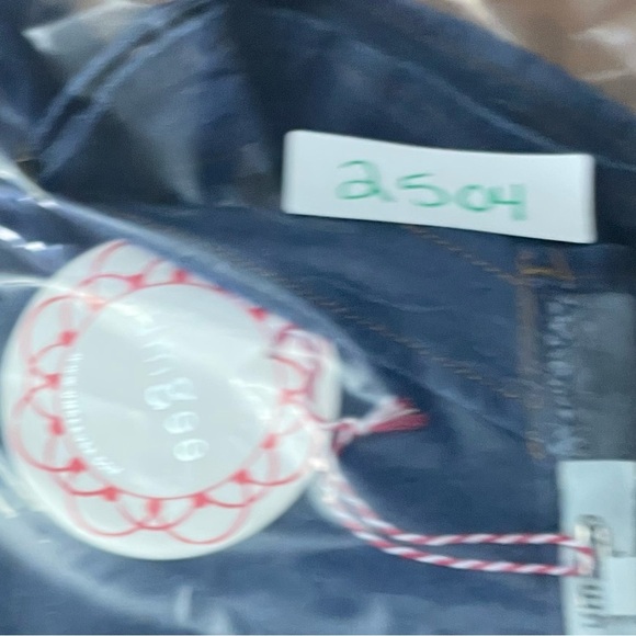 New UMGEE S Dark Cotton Blue Denim Short Overall Dress Front & Side Pockets - Picture 8 of 8